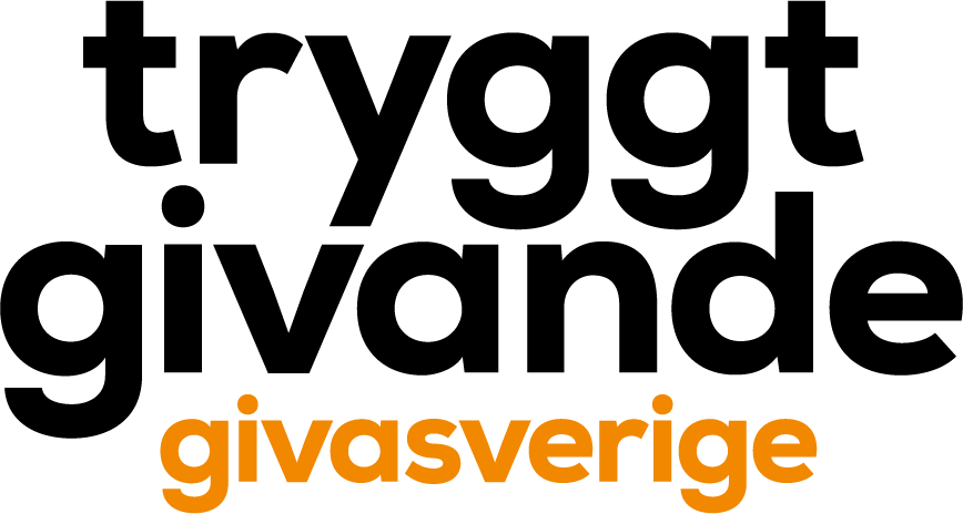 Giva Sveriges logotyp för tryggt givande