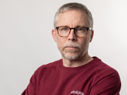 Erikshjälpens generalsekreterare Mattias Ingeson